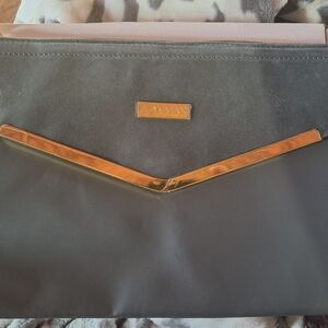 Joy & Iman Grey Clutch